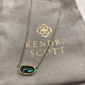 Kendra Scott Elisa Abalone Necklace